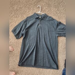 Gildan XL grey polo shirt